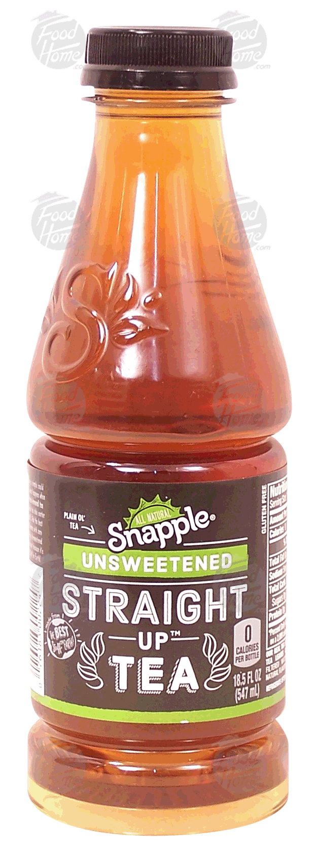 Snapple Straight Up unsweetened tea Full-Size Picture